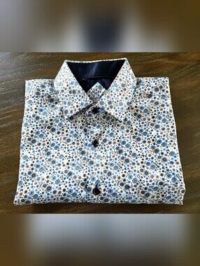 🌺MARCO FERRERA Short-Sleeve Floral Shirt For Men